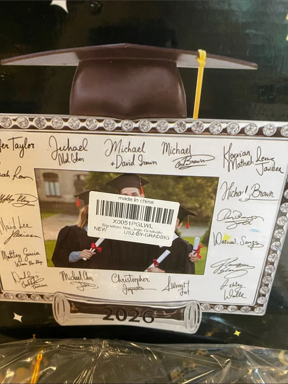 NIB 2026 Graduation Frame & Signature Board